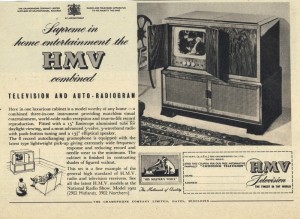 Vintage HMV Advert